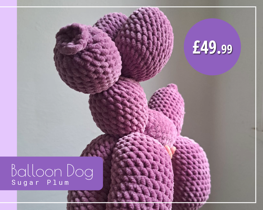 Balloon Dog - Plushie Amigurumi Toy