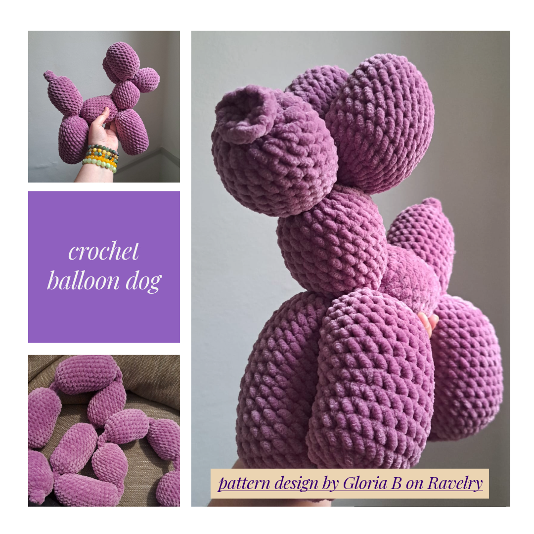 Balloon Dog - Plushie Amigurumi Toy
