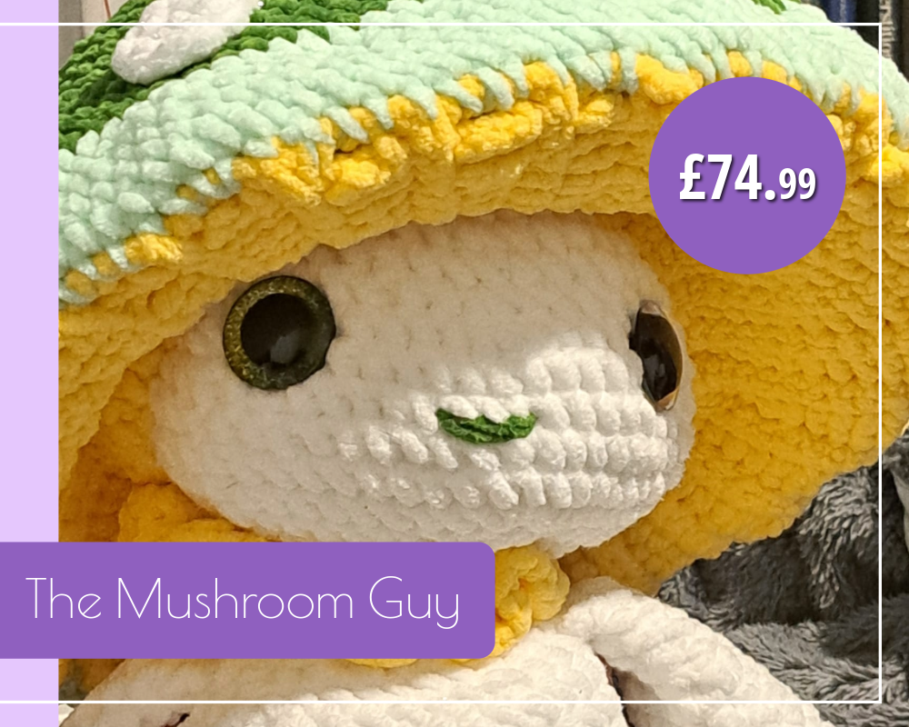 The Mushroom Guy - Plushie Amigurumi Toy