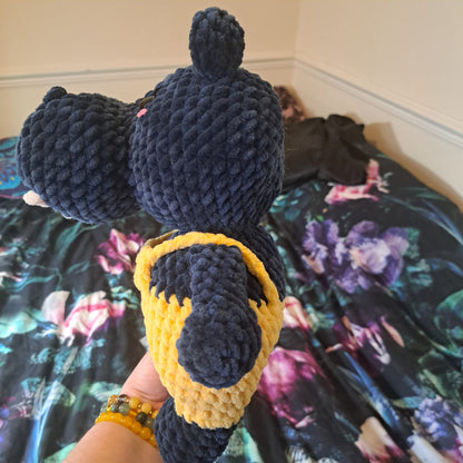 Harry the Hippopotamus Plushie Amigurumi Toy