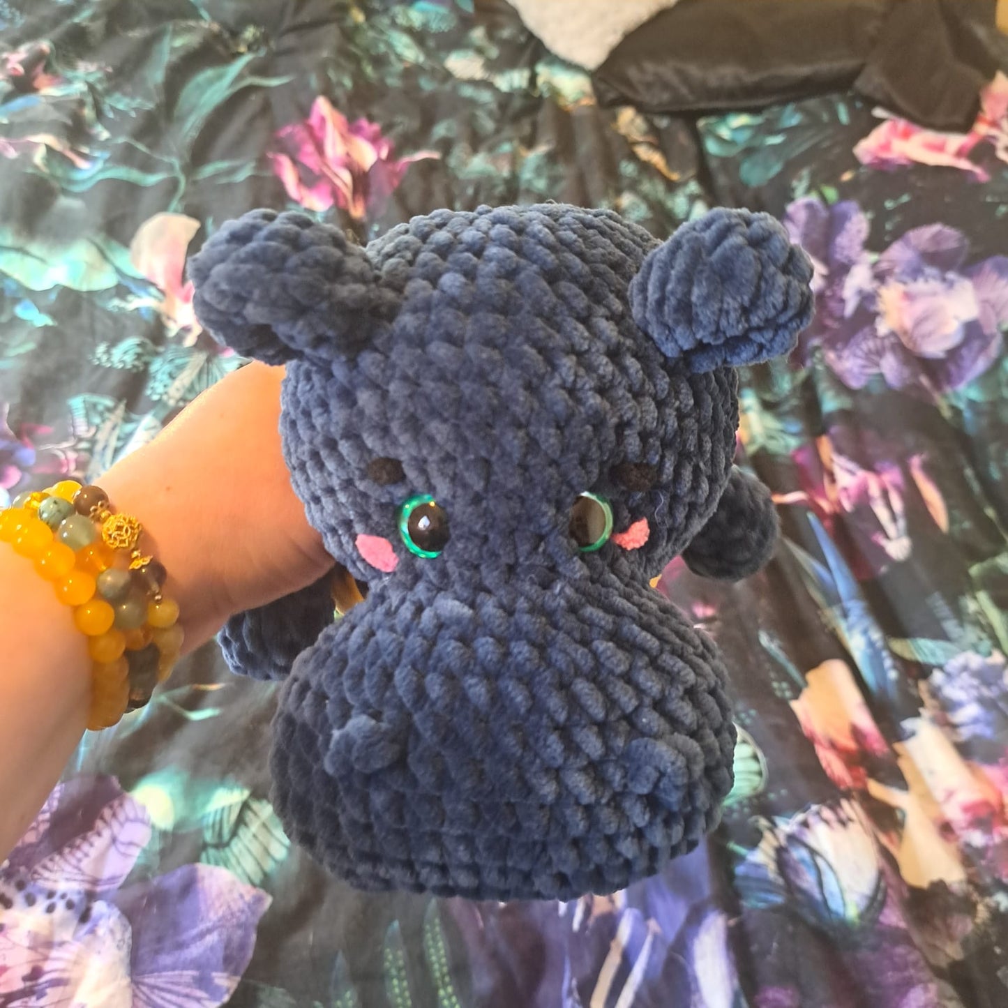 Harry the Hippopotamus Plushie Amigurumi Toy