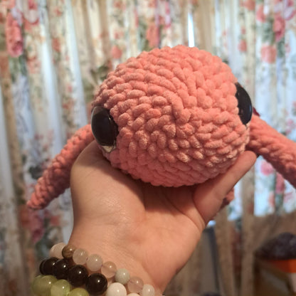 Cute Turtle Plushie - Amigurumi Toy - Medium Size, Handmade Soft Sea Turtle Stuffed Animal