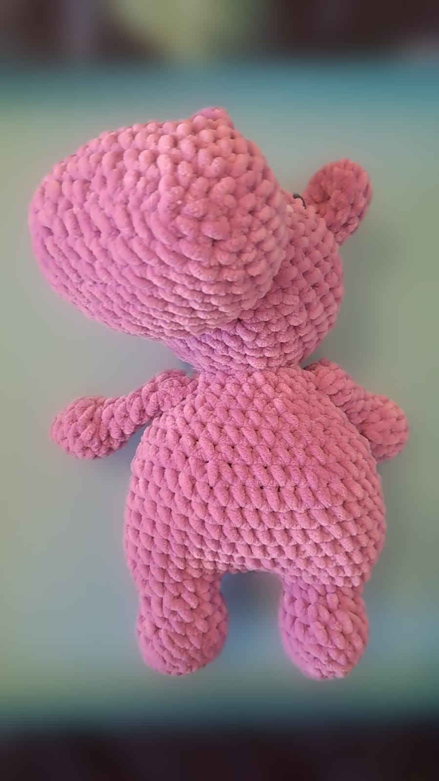 Harry the Hippopotamus Plushie Amigurumi Toy