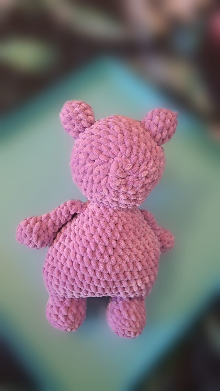 Harry the Hippopotamus Plushie Amigurumi Toy
