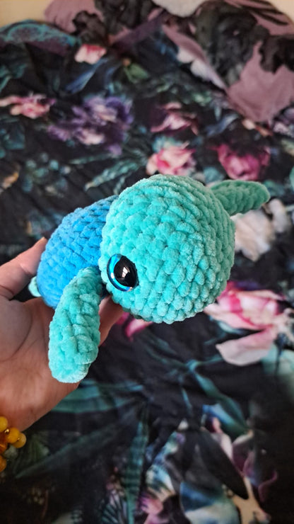 Cute Turtle Plushie Amigurumi Toys - Colours of the Rainbow - Small Size