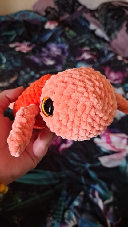 Cute Turtle Plushie Amigurumi Toys - Colours of the Rainbow - Small Size