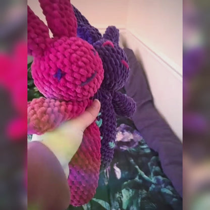 Bad Bunny - Two Headed Plushie Amigurumi Toy