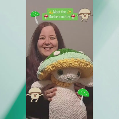 The Mushroom Guy - Plushie Amigurumi Toy